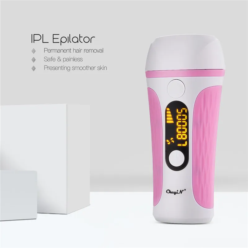 

500000 Flash IPL Laser Hair Removal Machine Laser Epilator Facial Hair Removal Permanent Bikini Trimmer Electric Depilador Laser