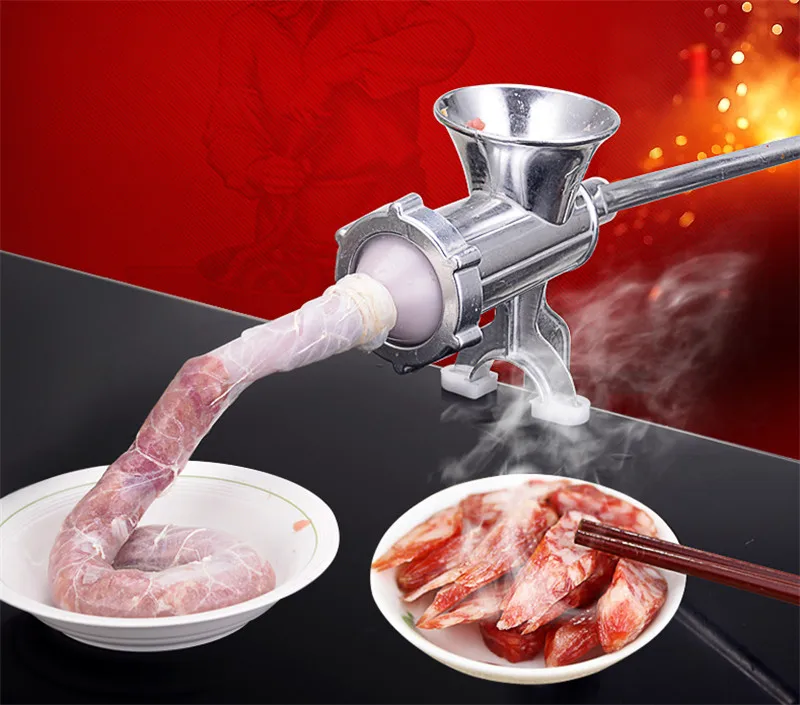 

Manual meat grinder machine garlic sausage amchine
