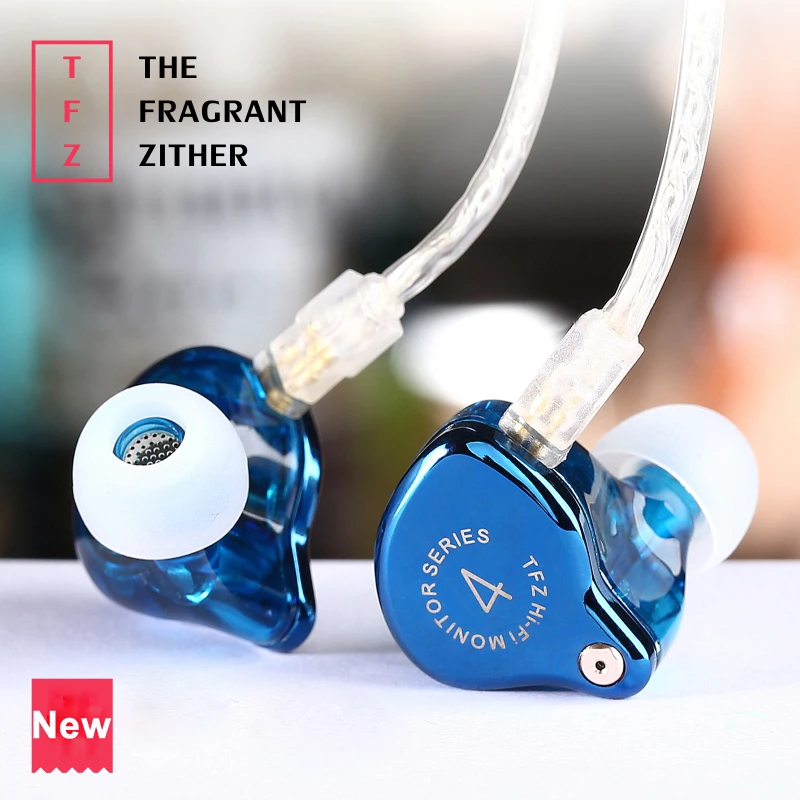 

TFZ SERIES 4 HiFi audio graphene driver In-Ear Earphones with Detachable Cables