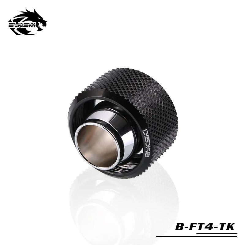 BYKSKI использовать для внутреннего диаметра 13 мм+ наружный диаметр 19 мм шланг/id13мм+ od19мм Мягкая трубка/ручной соединитель G1/4 - Цвет: black