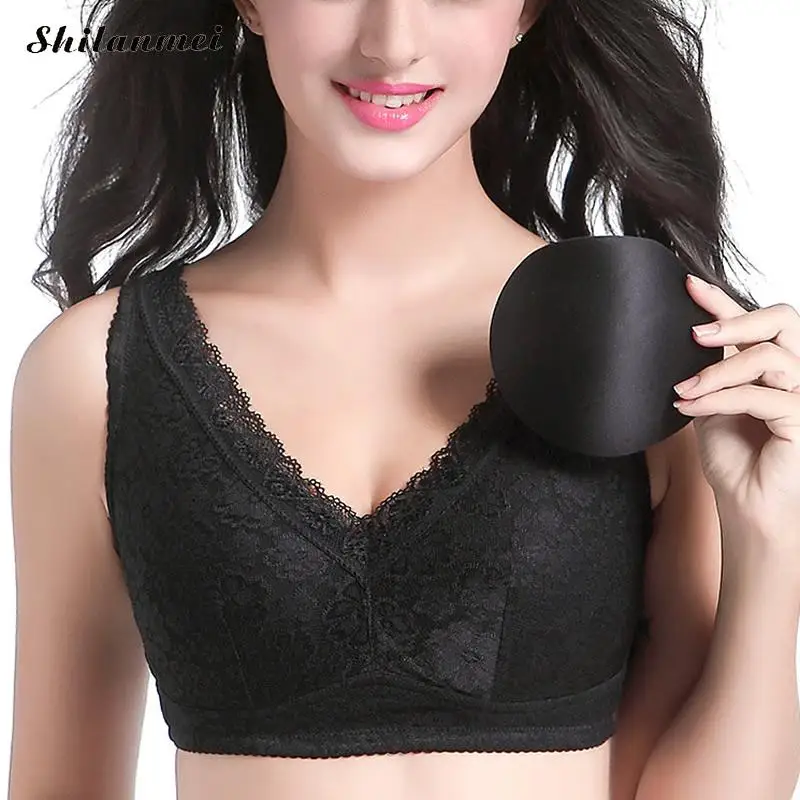 Wholesale Sexy Push Up Bra Full Cup Nylon Brassier Summer Top Female