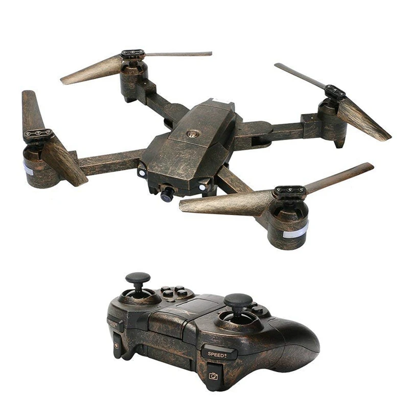 Attop Дрон с Wifi Hd камерой Fpv Live Video сотовый телефон управление 4 ротора складной Квадрокоптер 2,4G 6 осевой гироскоп складной пульт дистанционного управления