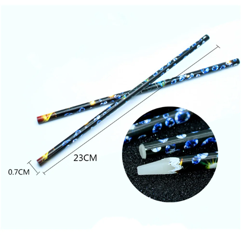 Diamond Painting Acrylic Pencil Dotting Pen Wax Resin Rhinestones Gems Bead Nail Art Picking Tools DIY Beauty Accessories