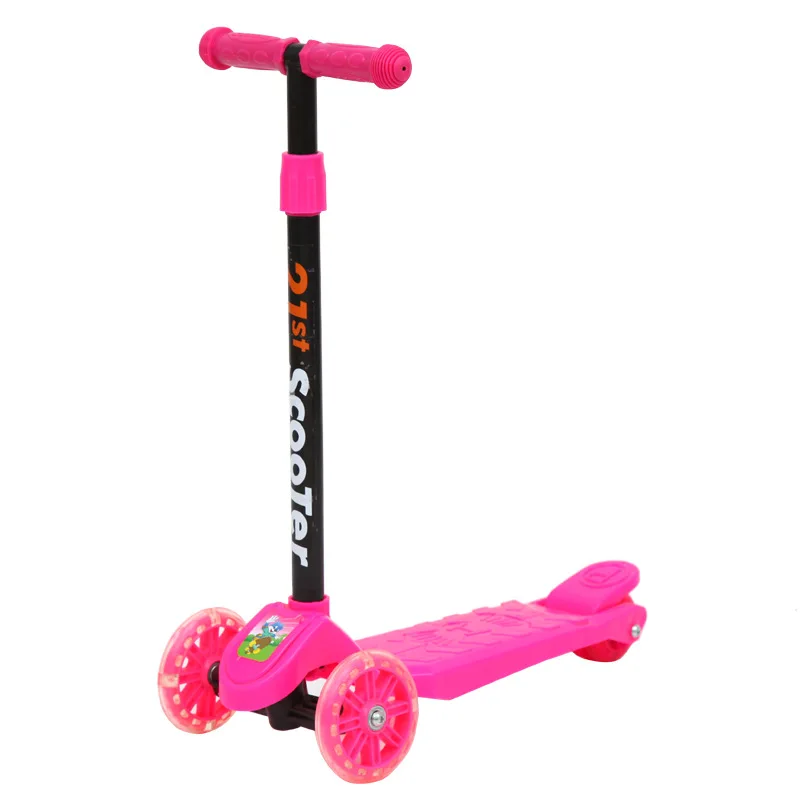 

Authentic children's scooter tricycle flash frog scissors scooter pedal scooter child scooter special price