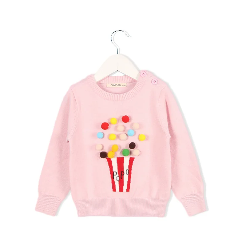 baby girl popcorn sweater