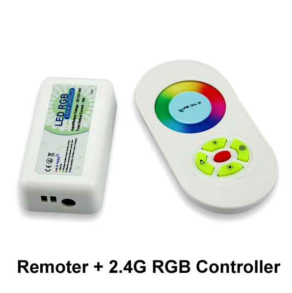 2,4G Milight control ler 12 v 24 v Mi Light CCT Rgb Led control ler с радиочастотным пультом дистанционного управления Mi пульт дистанционного управления освещением - Цвет: RGB Color