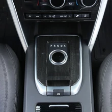 Авто-Стайлинг интерьера литье хромированная Шестерня сдвижная панель отделка наклейка черное дерево для Land Rover Дискавери Спорт- новейший