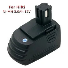 Аккумуляторная батарея 12V 3A Nimh Сменные Аккумуляторы для Hilti 340889 SF126 SFB125 SFB121 электроинструменты SID121 SF120-A SF121