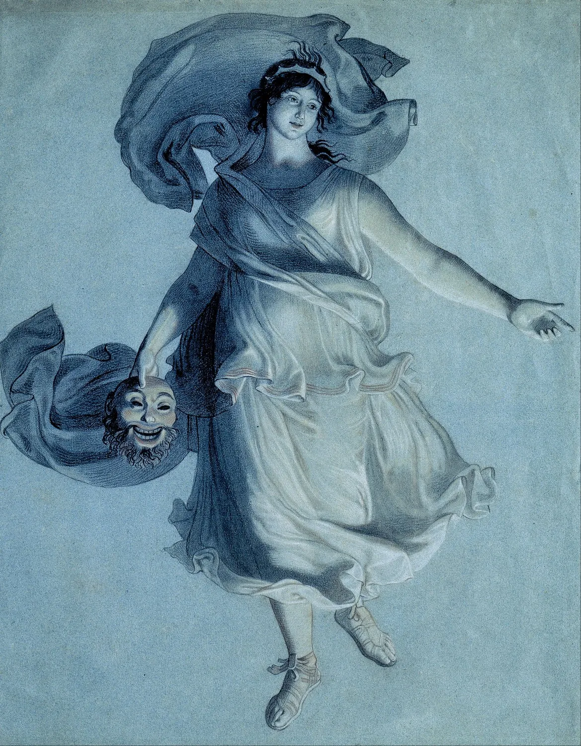 Unframed Canvas Prints - The Dramatic Muse Wilhelm von Schadow | Дом и сад