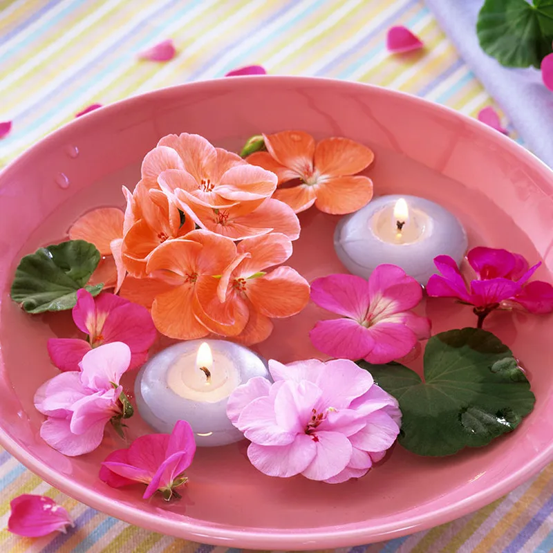 Free Shipping 20pcs Small Unscented Floating Candles for Party Home