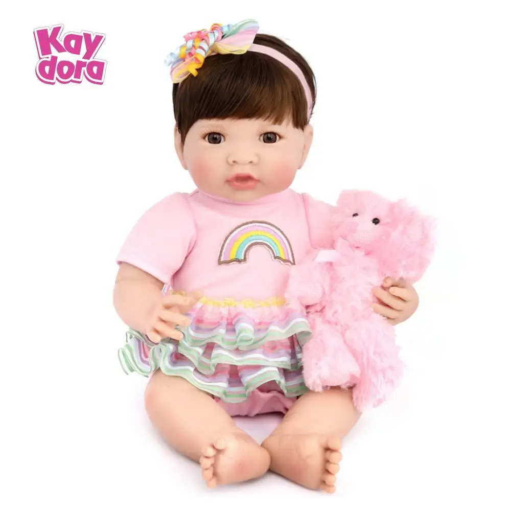 

Reborn dol boneca Princess Bebe 35 CM Lifelike 14 Inches Handmade Doll bonecas princesas Realistic boneca Alive lol Doll Kaydora