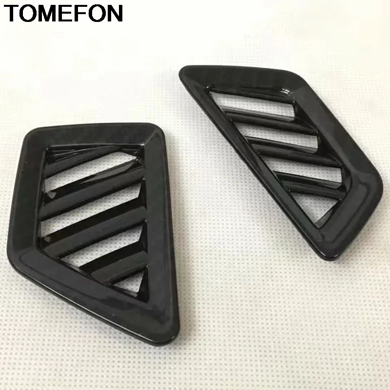 

TOMEFON For Peugeot 3008 GT 2017 2018 Front Upper Air Vent Frame Moulding Cover Trim Styling Interior Accessories ABS