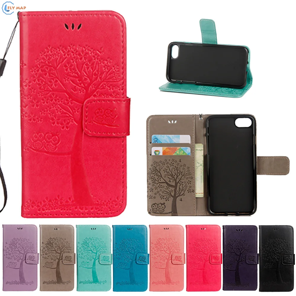 Koop Coque Voor Apple iPhone 7 4.7 inch TPU Flip Wallet Case Telefoon Lederen cover Apple iPhone7 Smartphone silicon doos