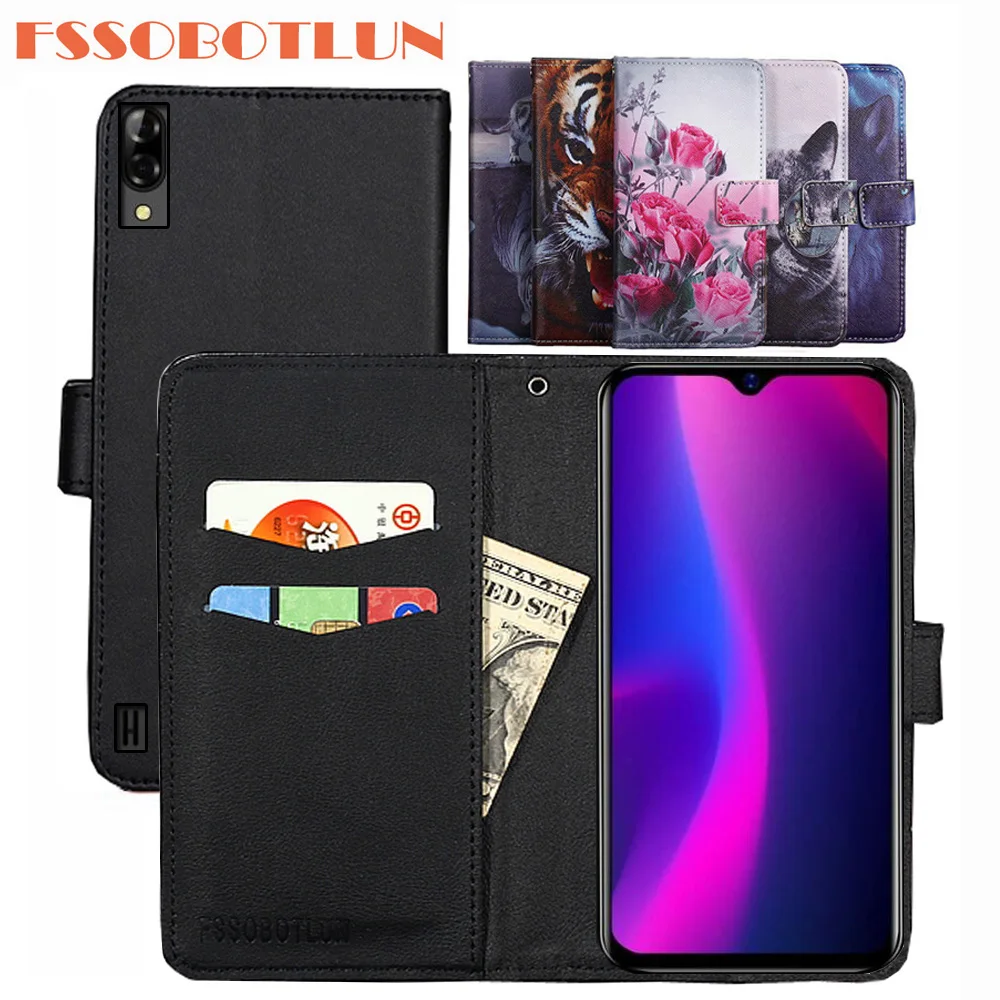 

FSSOBOTLUN For Blackview A60 Pro Max 1 A30 Case PU Leather Retro Flip Cover Shell Magnetic Fashion Wallet Cases Kickstand Strap