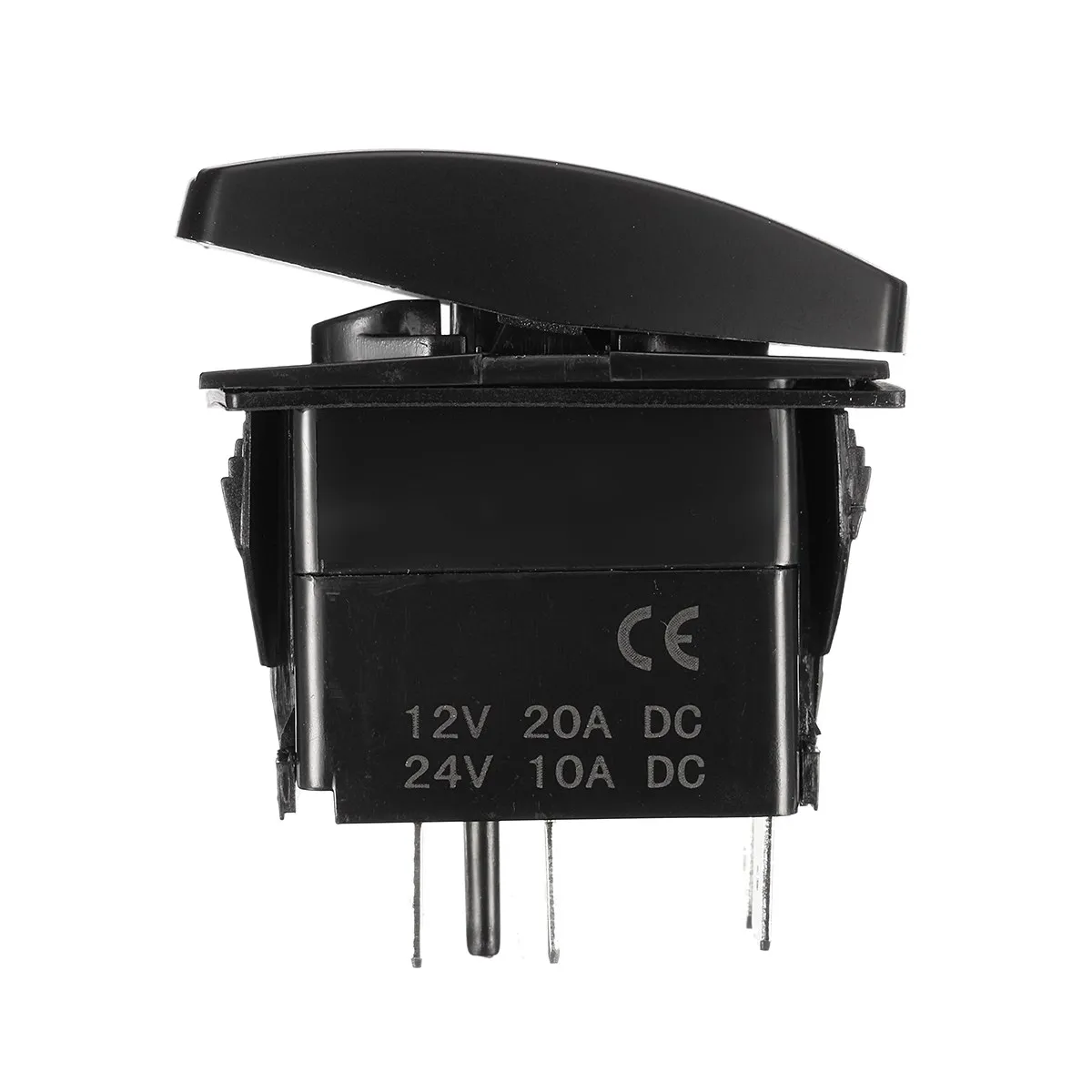 1x 20A/12V 10A/24V автомобиль Лодка кулисный переключатель 5pin красные, синие оранжевые двойной светодиодный свет Кулисные Переключатели для автобуса морской внедорожник ATV