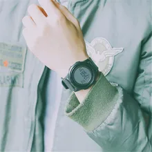 Новые минималистичные стильные часы для женщин и мужчин кварцевый резиновый цифровые спортивные повседневные наручные часы Мужские часы Подарки Montre Hot