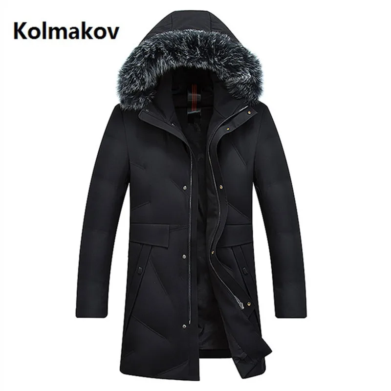 2018 men Down Jackets winter high quality Slim fit Thicken