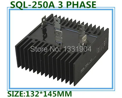 

free shipping New three Phase Diode Bridge Rectifier SQL250A 1000V modules hot selling