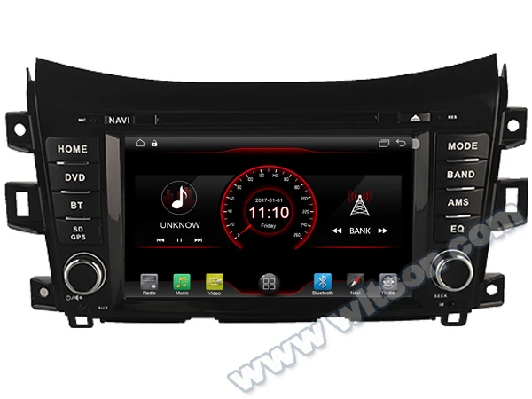 Sale WITSON Android 9.1 car dvd gps For NISSAN NAVARA/NP300 mirror link Built-In WiFi Module CAR DVD PLAYER DVR/DAB/OBD/TPMS SUPPORT 2