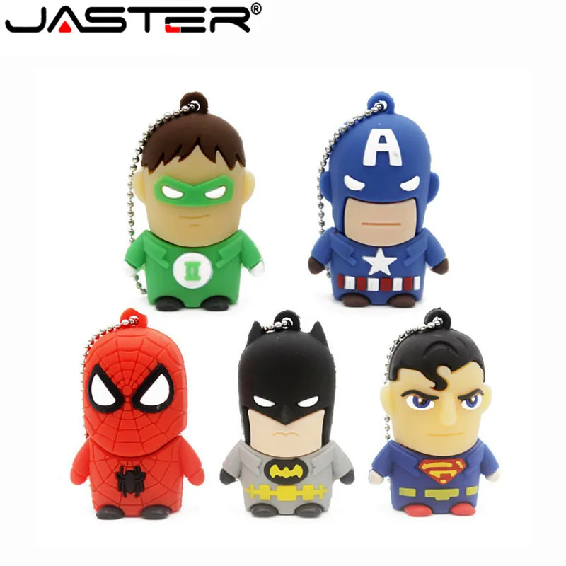 	Hot Sell 8GB USB Drive Cartoon Character Pen Drive USB 2.0 Flash Memory PenDrive Cartoon USB Flash Drive Best Gift
