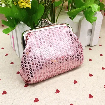 

xiniu fashion coin purse women men monederos para mujer high quality Small Sequin Wallet Card Holder Coin Purse Clutch gift #20