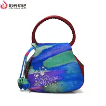Caiyunyinji Brand Glitter Clutches Shoulder Bag Female Bags Women Chinese National Style