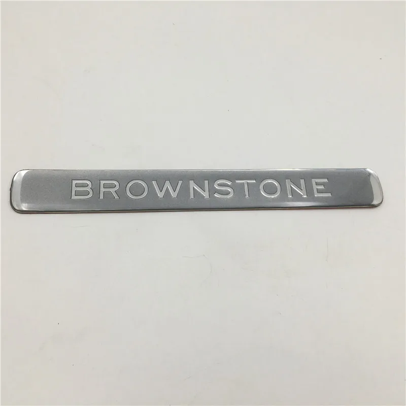 Для Toyota Land Cruiser Brownstone эмблема боковое крыло дверная табличка Авто Наклейка коричневый камень