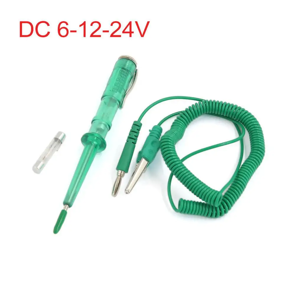 Тестер напряжения 2019 DC 6 V/12 V/24 V тест карандаш Авто Грузовик Мотоцикл