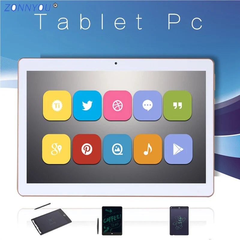 

New system 10.1 inch Tablets 3G/4G Phone Call Android 7.0 Quad Core 2GB/32GB Dual SIM GPS Bluetooth4.1 Wi-Fi Tablet PC