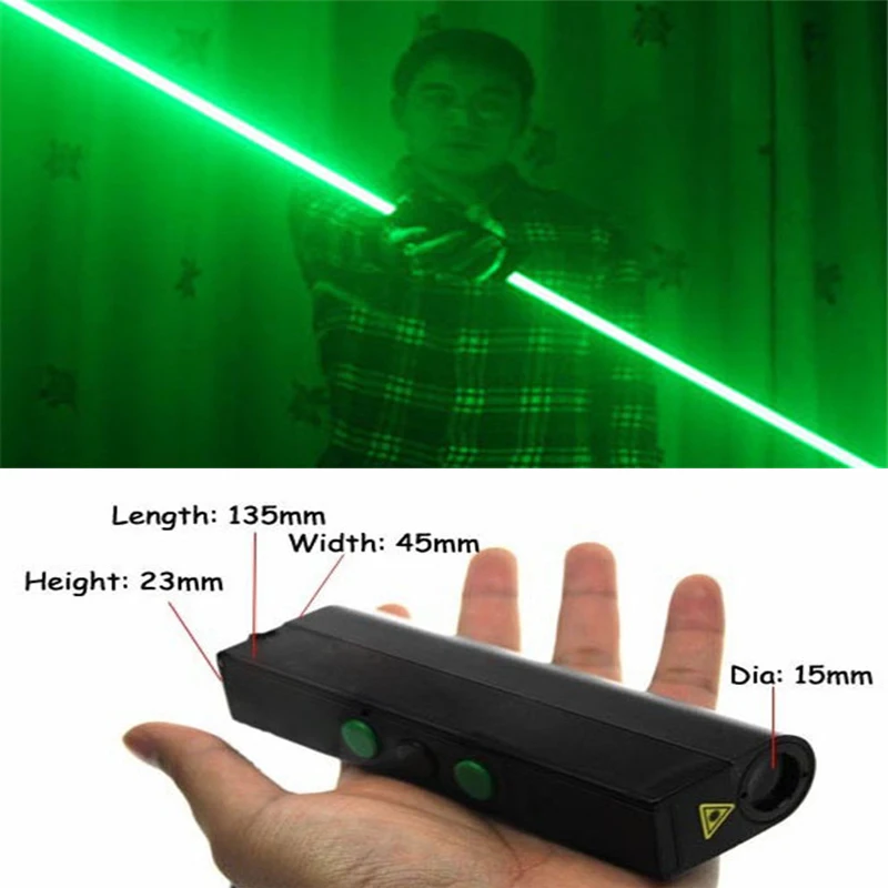 

Free Shipping Dual Direction Red/Green/Blue Color Laser Sword For Laser Man Show Double-Headed Wide Beam Laser Double laser pen