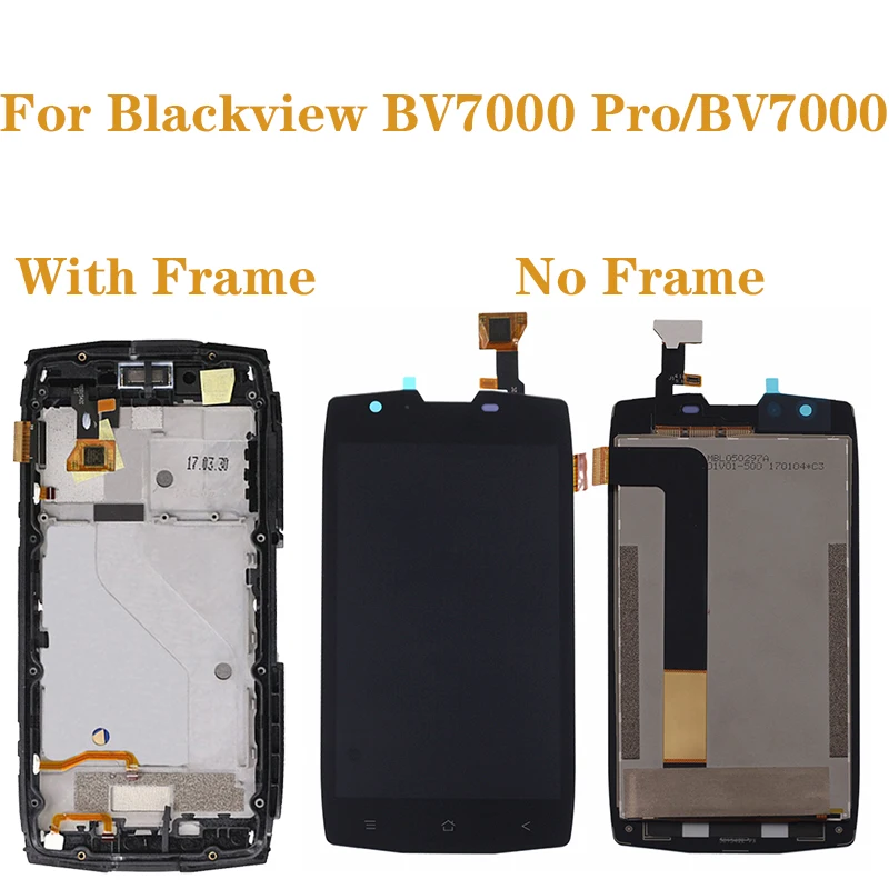 ЖК дисплей 5 0 дюйма для Blackview BV7000 с сенсорным экраном дигитайзер в комплекте Pro BV