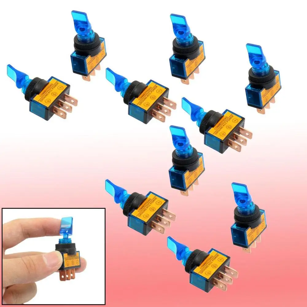 Cheap Toggle Switches SPST Contact Best 12 Volts 10Ampin Connectors