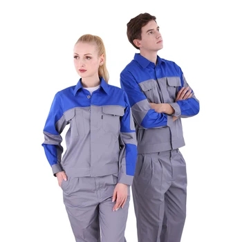 

2020 Unisex Knitted Reflective Work Clothes Fashion Stitching Plus Size Quick Dry Windproof Polyester Cotton Sets Jacket+pants