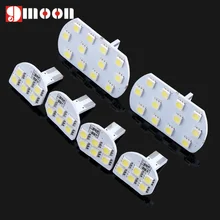 Супер яркий светодиодный внутренний Купол Карта Чтение светильник лампы Интерьер светильник для PEUGEOT 206 307 308 3008 408 508 CITROEN C5 6 шт./компл