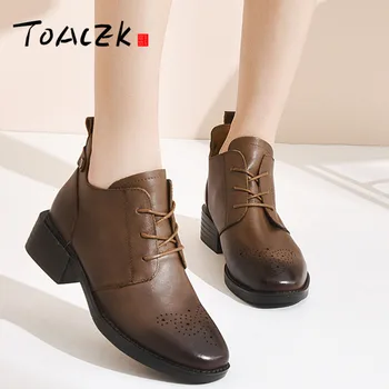 

New style brock women's shoes European and American simple casual Martin boots fashion to go with the trend of women's boots
