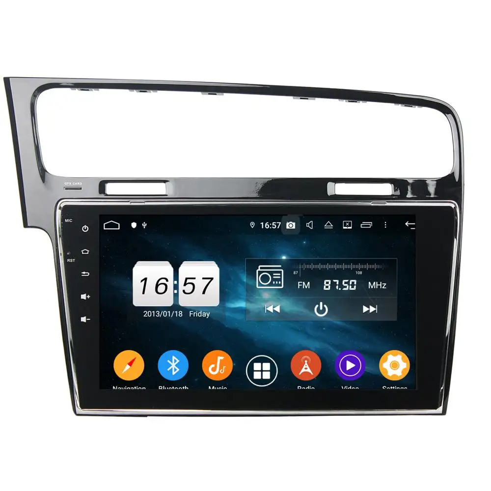 10.1 inch 4+32G Android 9.0 car multimedia Player for Volkswagen VW Golf 7 2013-2015 with GPS Wifi NO DVD 10.1 inch 4+32G Android 9.0 car multimedia Player for Volkswagen VW Golf 7 2013-2015 with GPS Wifi NO DVD