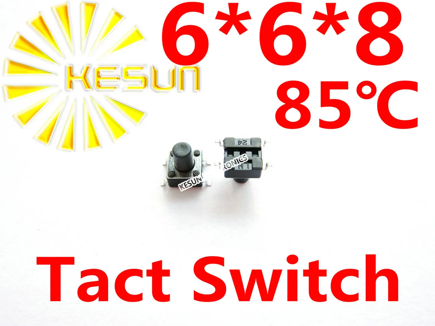 

1000PCS 6X6X8 SMD Tactile Tact Mini Push Button Switch Micro Switch Momentary