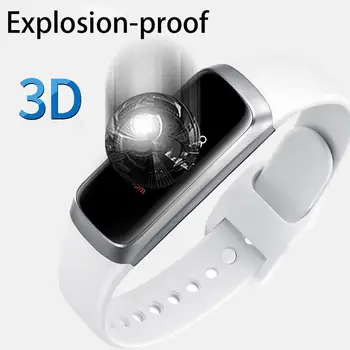 

3x Explosion-proof TPU Watch Screen For Samsung Galaxy Fit Band full surface fit membrane Protector Film Ultra-thin Hd 1080p