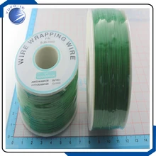 Соединительный кабель провод высокотемпературный провод 250 м зеленый ок длинный 0,5 мм ширина