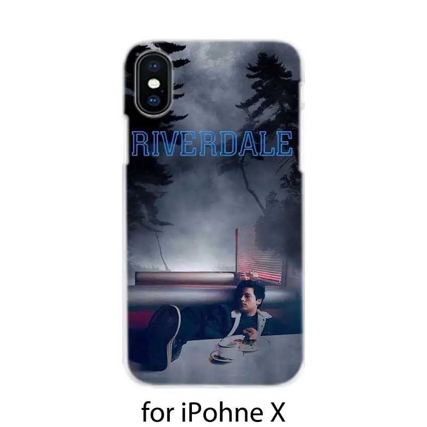 BINFUL iphone case cover transparent coque for iPhone X XR XS Max 8 7 6s 6 Plus 5 5s 5c SE 4s 4 American TV Riverdale