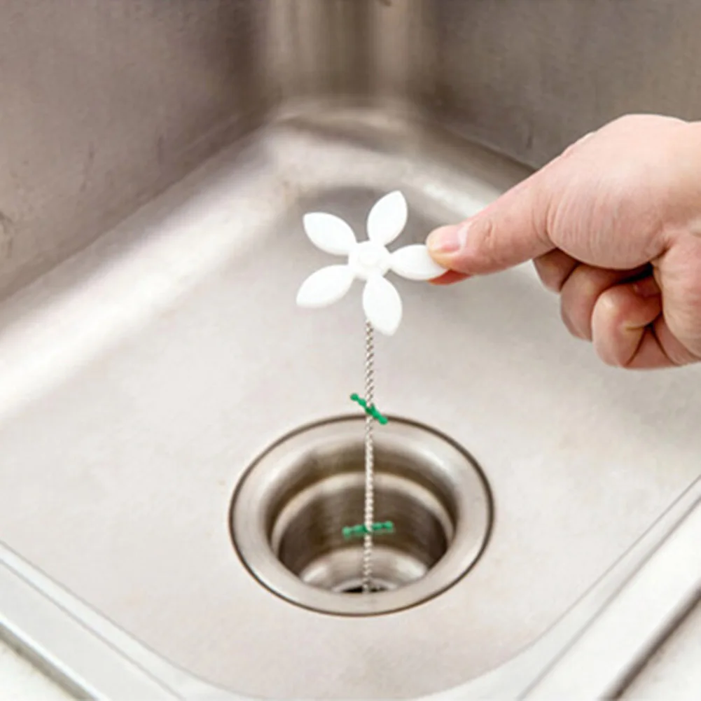 

1 pcs Drain Sink Cleaner Bathroom Hair Sewer Filter Drain Cleaners Outlet Kitchen Strainer Anti Clog Hair Removal Clog Tools