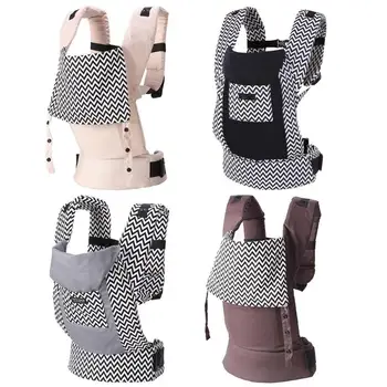

Newborn Baby Front Facing Carrier 5-36M Infant Sling Backpack Back H-shape buckle Kids Pouch Wrap Carrier with Large storage Bag