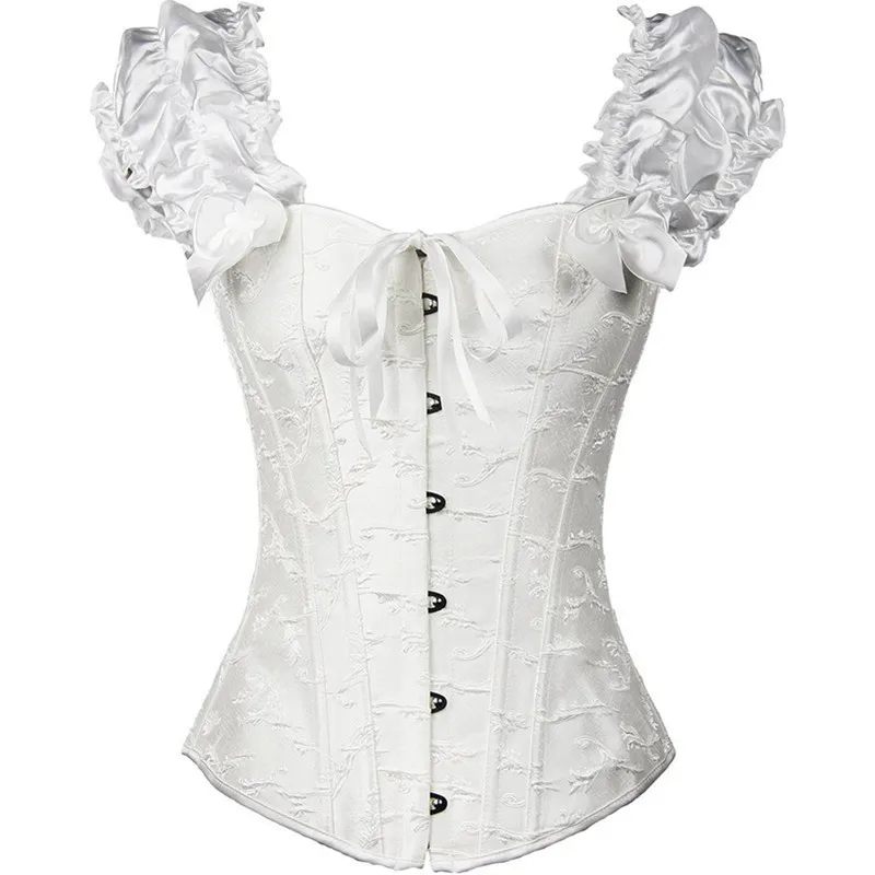 corset bustier blanc mariage