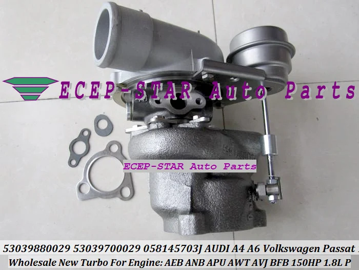 K03 53039880029 53039700029 058145703J Turbo Turbocharger For AUDI A4 A6 VW VOLKSWAGE Passat 1.8T AEB ANB APU AWT AVJ BFB 150HP (1)