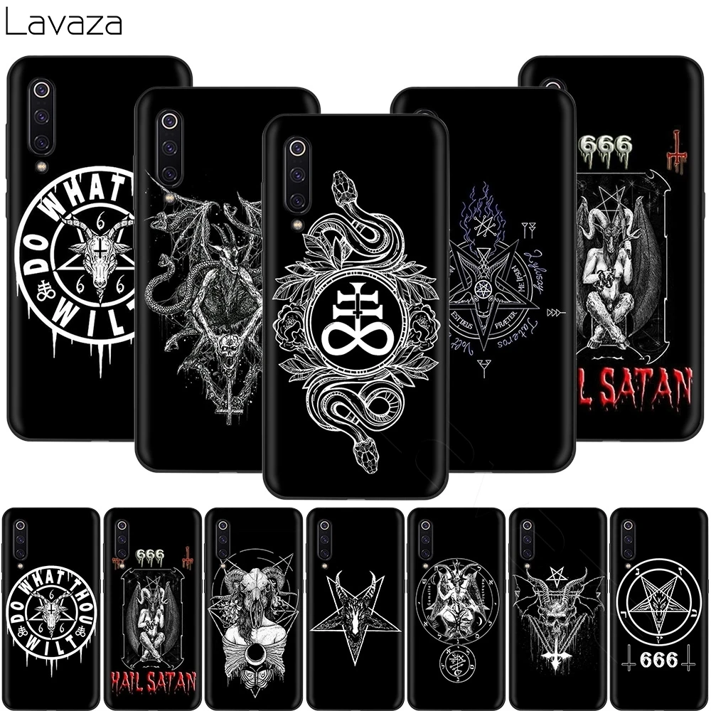 

Lavaza Pentagram 666 Demonic Satanic Case for Xiaomi 9T Pro CC9 A3 Redmi K20 7A for Huawei Honor 20 9X P20 Lite Nova 5i Y9