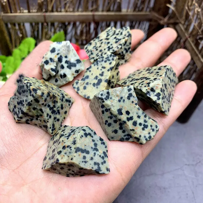 100g Natural Leopard Stone Raw Gemstone Quartz Mineral Specimen Original Stones and Minerals | Дом и сад