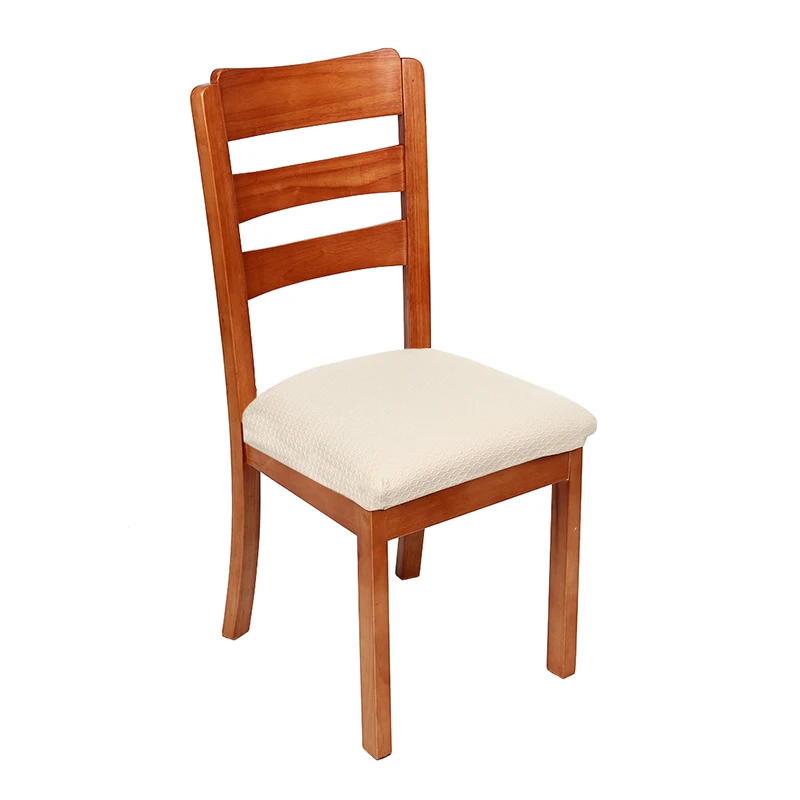 

Minimalist Solid Color Dining Room Office Kitchen Elastic Spandex Chair Cover High Quality Anti-dirty Chair Seat Protector Case
