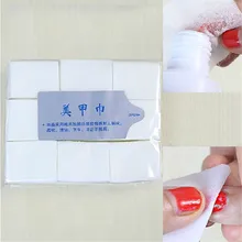 Dissolvant de vernis à ongles 1000 pièces dissolvant de vernis à ongles propre coton lingettes Gel de papier dissolvant(China)