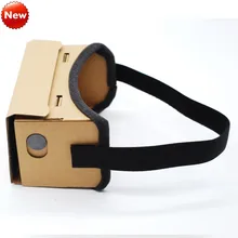 DIY Virtual Reality Glasses Google Cardboard Comfortable Glasses 3D Glasses VR Box Movie For iPhone 6 7 SmartPhone VR Headset