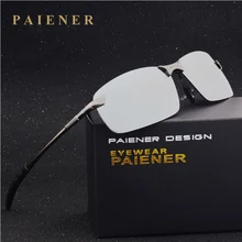 Male anti uv 400 polarized sunglasses car driver mirror sun glasses Aluminum frame men cool fishing